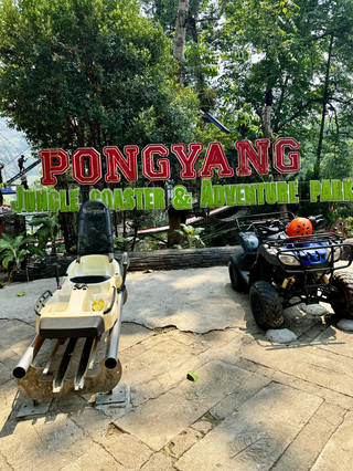 Nikmati serunya jungle coaster.