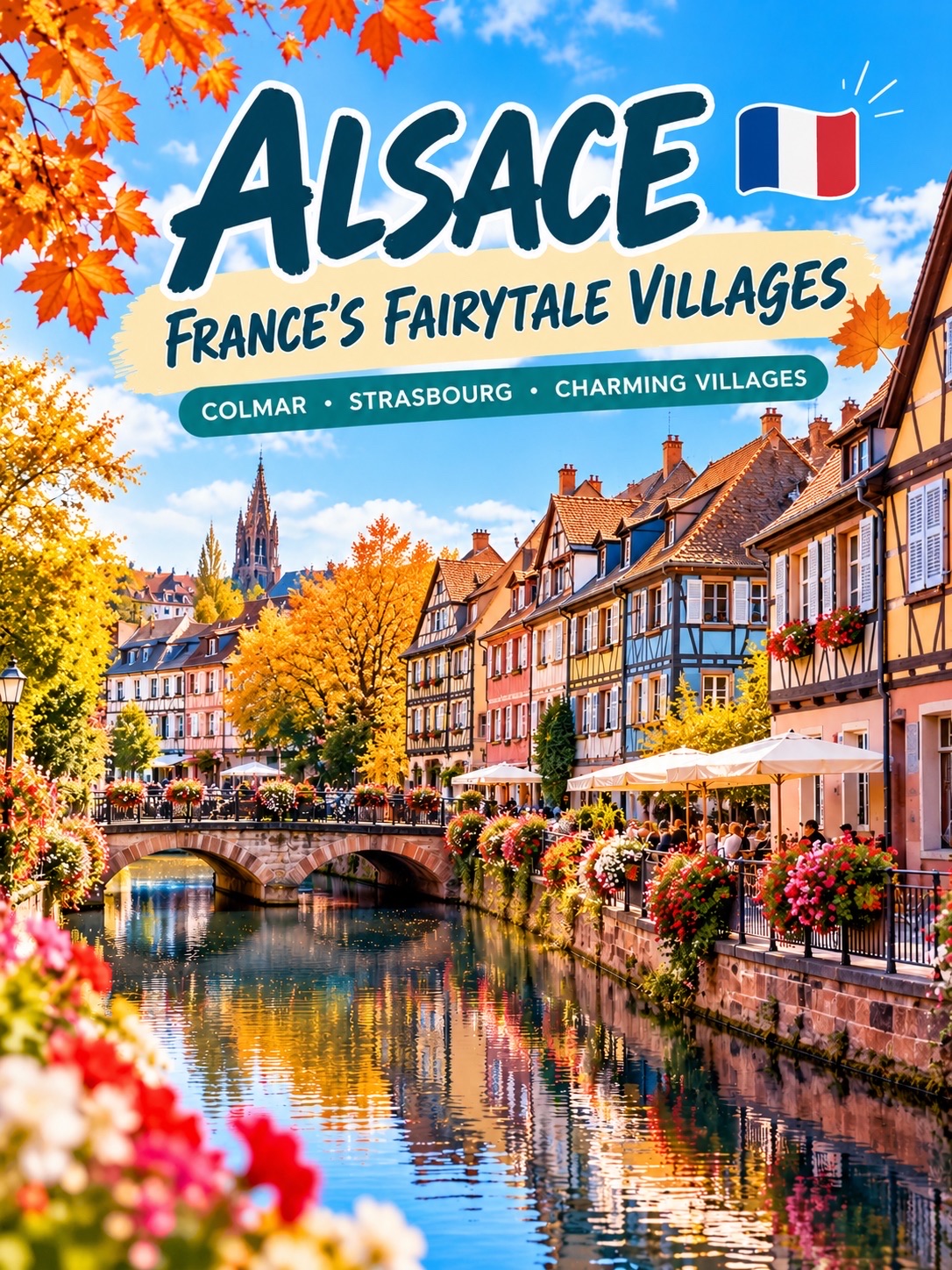 🍂🇫🇷 ALSACE, FRANCE — The Fairytale Getaway Your Feed Needs!