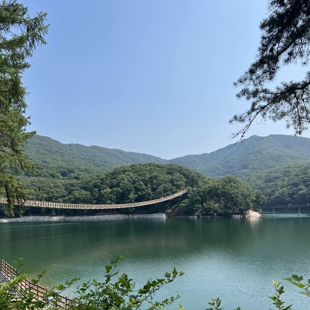 파주 양주 마장호수 출렁다리 산책길😅