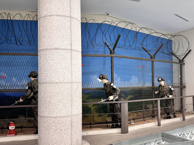Where the 2 Koreas are divided. Lots of history here