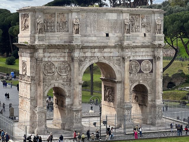 A Tapestry of Time in Rome