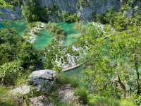 A Journey through Plitvice Lakes 🌿🏞️