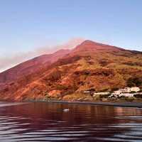 Stromboli one of the active Volcano