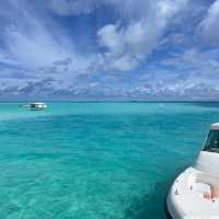 Paradise on a local island in the Maldives 😍❤️