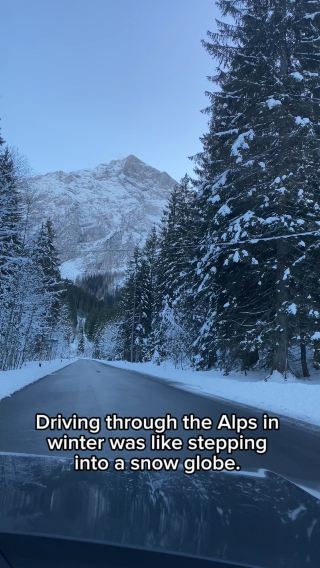 Road Tripping Through the Snowy Alps and Kitzbühel 🏔️❄️
