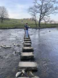 Crossing the stones 