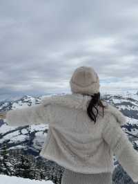 Woke up with the Alps and ended the day above the clouds! 