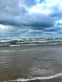 Liepāja Beach on a very Baltic day🥶🇱🇻