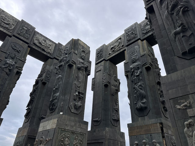 The most impressive monument in Tbilisi 