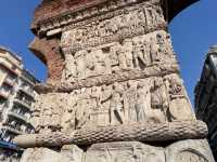 The ancient arch in Thessaloniki 
