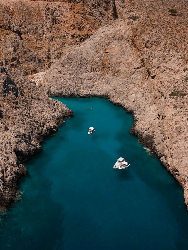 🌊 The Hidden Lightning of Crete – Seitan Limania, Greece