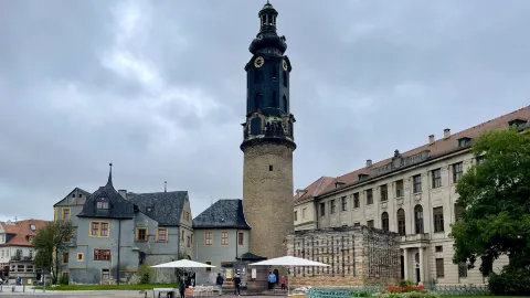 Weimar is located in central Thuringia, Germany, with a population of around 65,000. It is one of Germany's most culturally rich cities, known as "Germany. — traveler post in Weimar