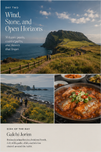 Long Weekend in Jeju City: Where Basalt Meets the Sea