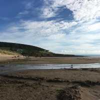 Travelling along the south coast of England 