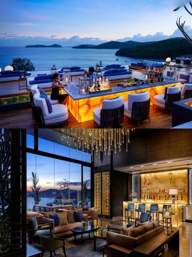 The high-end branded hotel with the best view in Phuket.