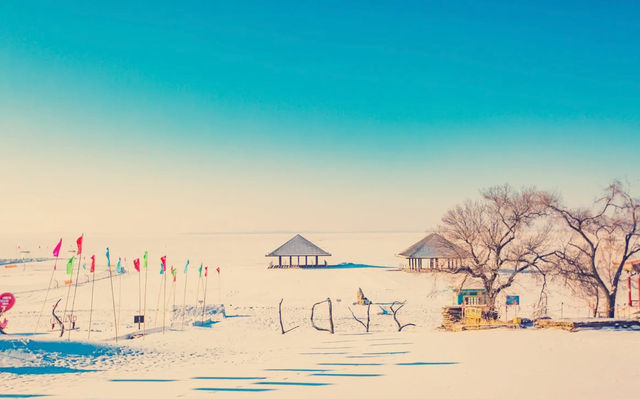 大慶連環湖溫泉景區，是冬季旅遊的好去處