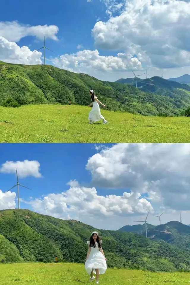 The Yangtian Lake Prairie has accidentally come to the same summer as in Hayao Miyazaki's world