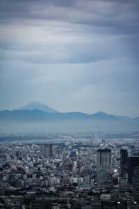 落日後的東京，就特別適合拍東京鐵塔