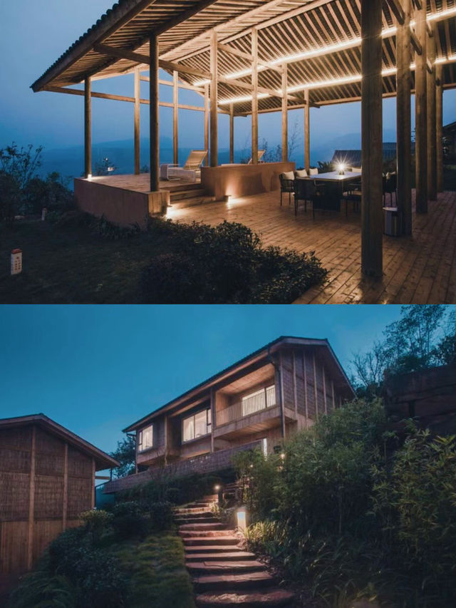 在樹屋裡發呆看雲海！樂山這家神仙民宿太絕