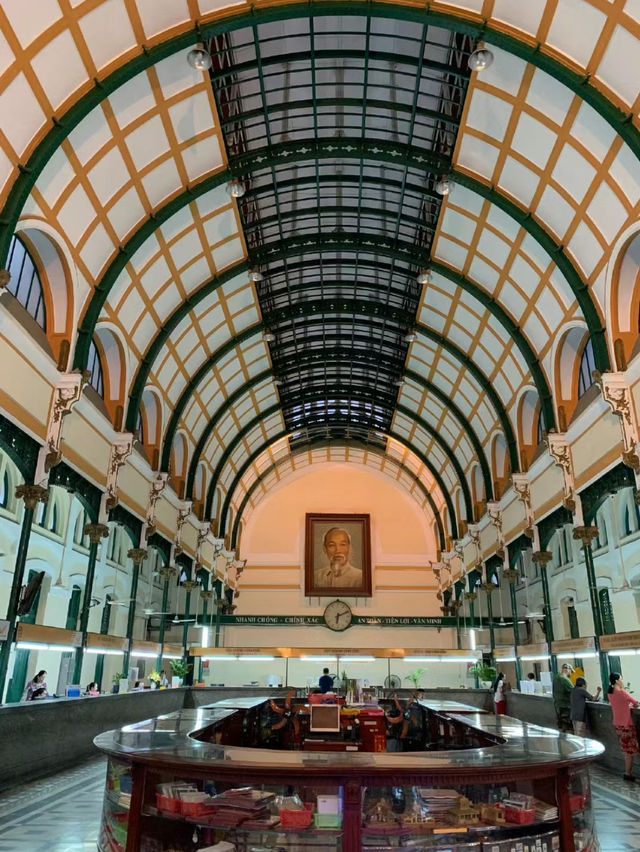 Sai Gon Centeral Post Office vietnam 🇻🇳 📮