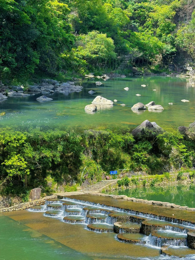 趕快衝我在紹興找到了一處世外避暑玩水地