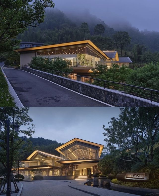 竹構的酒店-江西雲孚里雲宿溫泉酒店。