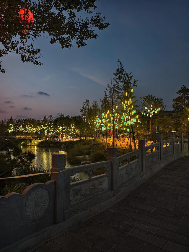 合肥骆岗公園燈會,中秋國慶期間必去景點。