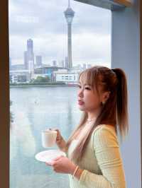 中秋節,愛上了澳門金銀島商場的美景～