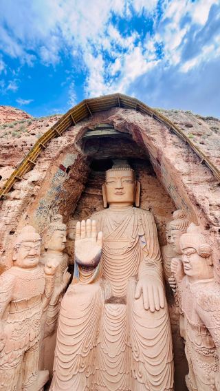 Tiantishan Grottoes, Wuwei, Gansu | The origin of grottoes.