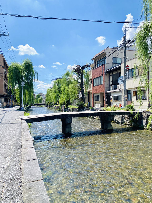 日本ㅣ京都ㅣ白川筋老街散策ㅣ石橋流水老屋。