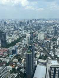 A Birds Eye view of Bangkok, a sprawling metropolis 