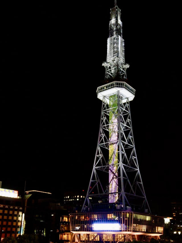 🗼名古屋電視塔：俯瞰繁華都市的閃耀之光