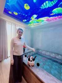遼寧營口蓋州虹溪谷思拉堡溫泉溫泉小鎮玖玖小憩溫泉別墅民宿