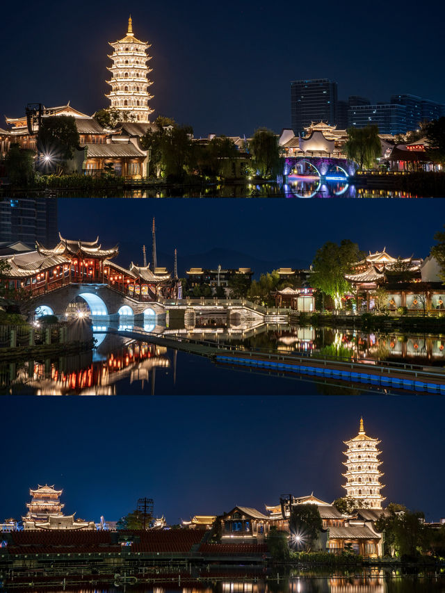 在福州,我住進了閩越水鎮的山水畫卷中 在福州,我住進了閩越水鎮的山水畫卷中