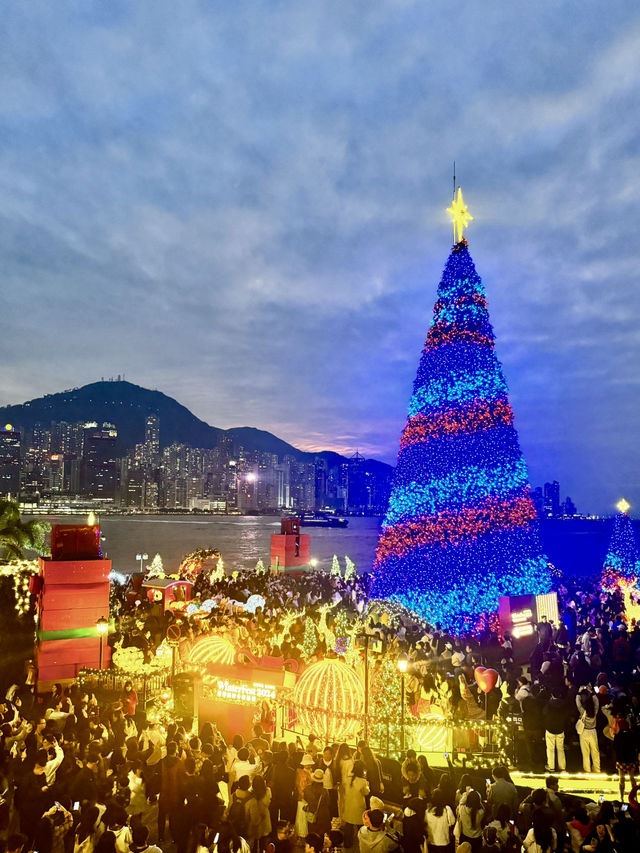 🇭🇰快閃香港耶誕🎄主題打卡03｜氛圍感爆棚·西九龍濱海耶誕小鎮