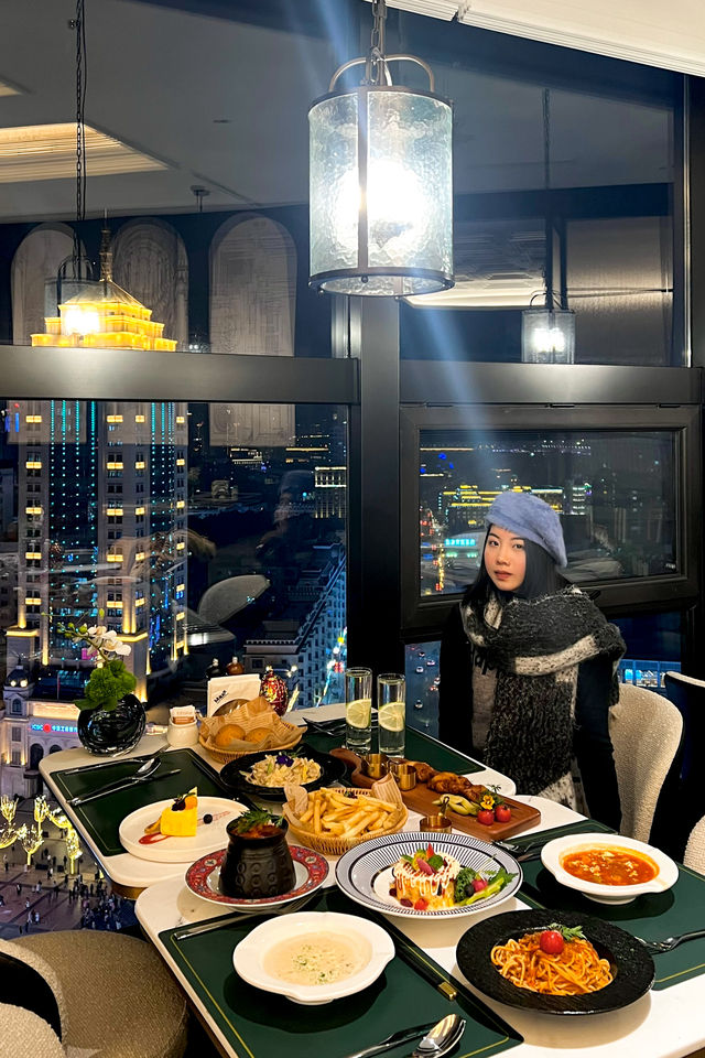哈爾濱住到了絕美的江邊夜景酒店