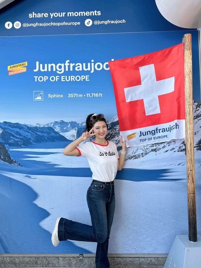 Jungfraujoch in Switzerland is Breathtaking😍❤️