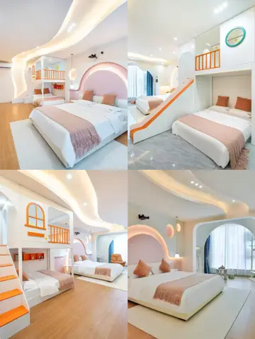 ディズニーランド近くの夢のような家族向け民宿を探検 子供たちのおとぎ話の世界!