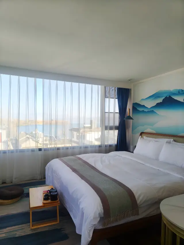在洱海邊看日出日落