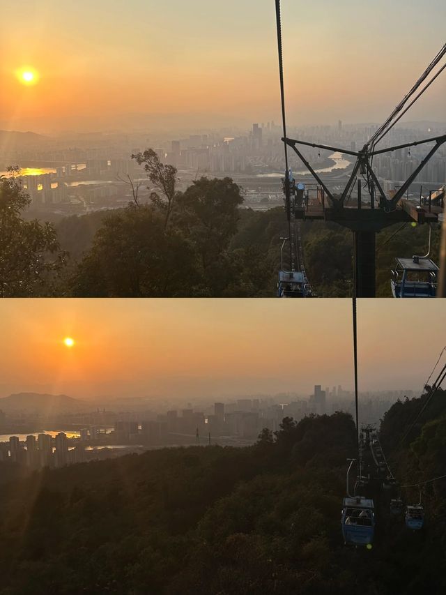 福州鼓山纜車：登高望遠，美不勝收