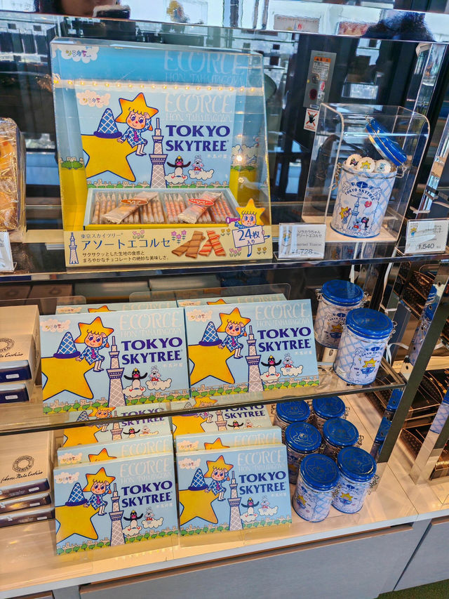 🗼東京晴空塔345米買買買攻略！必收夜光塔紀念品+紅郵筒寄明信片～ 