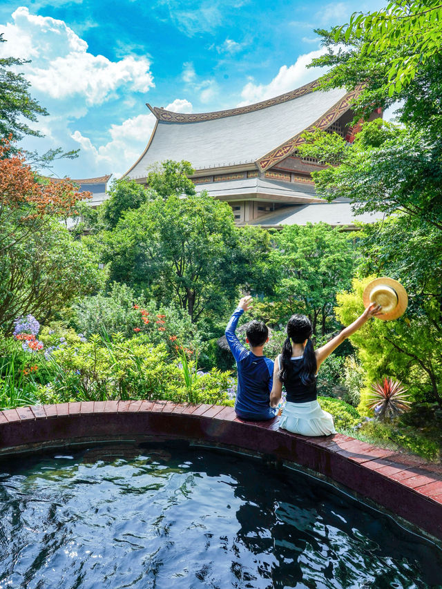 昆明周邊！！想去無數次的夏日森系溫泉。。。
