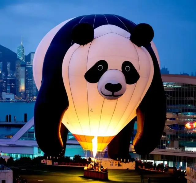Hong Kong Victoria Harbour September Exclusive - Dreamy Hot Air Balloons