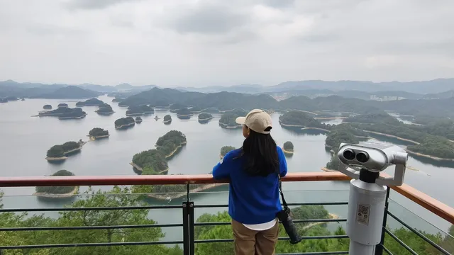 千島湖黃山尖看全景“天下為公”怎麼玩？