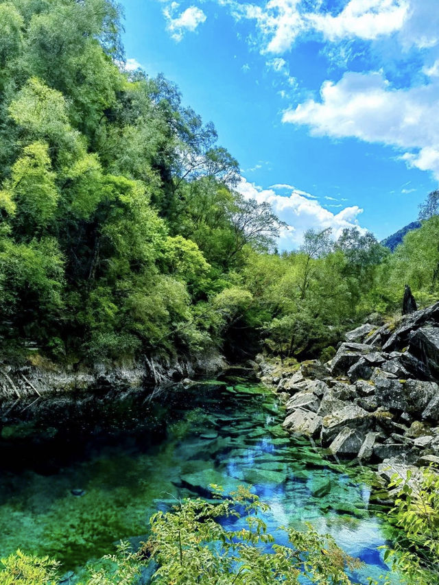 川西松平溝秘境99%的人都不知道的寶藏地