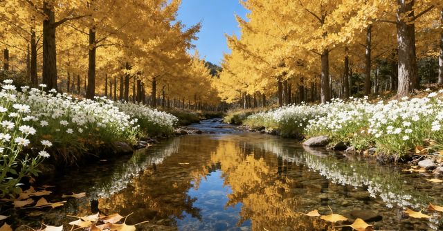 浪漫銀杏之約漫步金秋