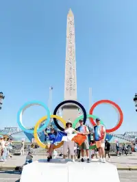 完美！巴黎協和廣場：城市運動融入自然風景！