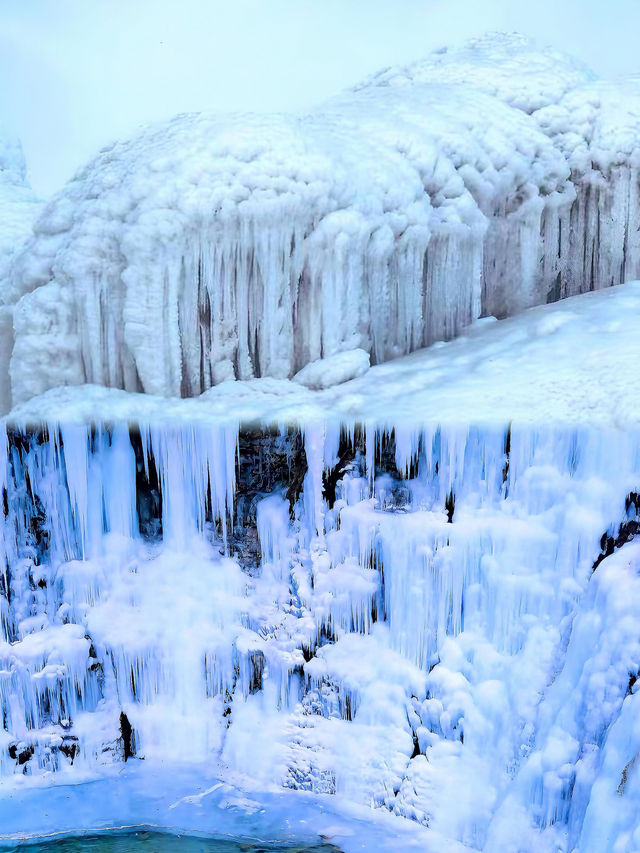 山西冬日限定三處冰瀑秘境比冰島還震撼！