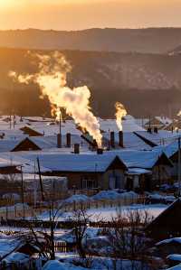 我在漠河看到了幻彩的極光！！