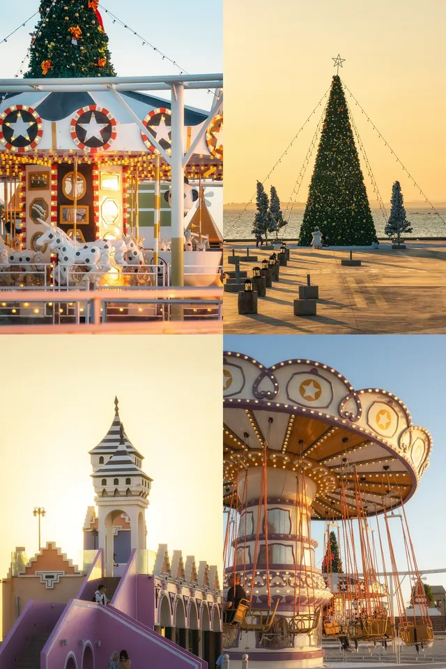 在泉州海邊:絕美日落裹進聖誕童話屋 在泉州海邊:絕美日落裹進聖誕童話屋